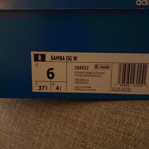 Brand new adidas Sambas! Pink and white. Never worn